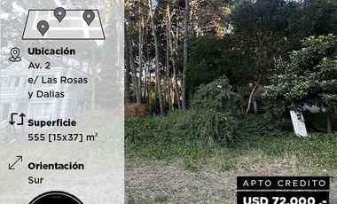 Terreno sobre zona comercial en Costa del Este - Av. 2 e/ Las Rosas y Las Dalias