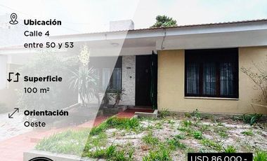Casa en Mar del Tuyú - Calle 4 entre 50 y 53 al 5200