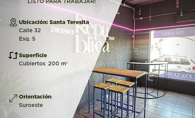 Fondo de Comercio a la venta en Santa Teresita - Calle 32 y esq. 5