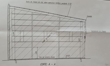 ALQUILER DEPOSITO 970 M2 AREA DE PROMOCION TRIANGULO MALVINAS ARGENTINAS