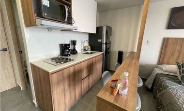 SE RENTA APARTAESTUDIO AMOBLADO - ESTOCOLMO- SECTOR PORTAL DEL Q