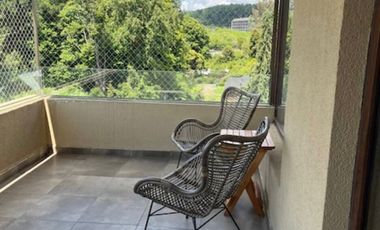 Arriendo Hermoso Departamento con Vista Panorámica al Lago en Villarrica, 3D2B
