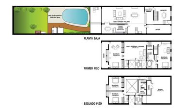 Hermosa casa en Palermo con Jardin, pileta, gimnasio y parrilla