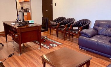 Renta departamento amueblado para oficinas y/o uso habitacional