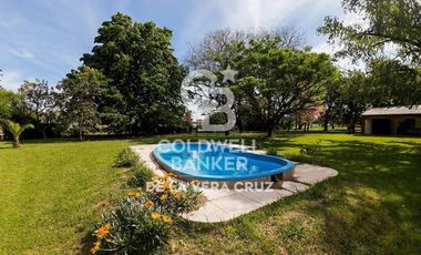 Gran terreno arbolado