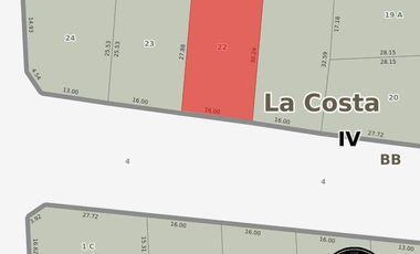 Terreno a la venta en Costa del Este - Calle 4 e/ Las Rosas e Interbalnearia - Rhode Propiedades