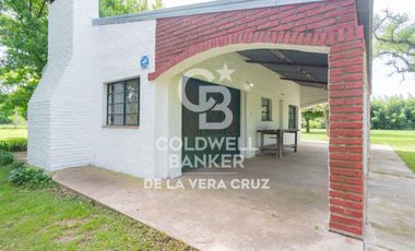 Quinta sobre gran terreno arbolado