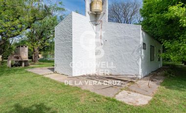 Quinta sobre gran terreno arbolado