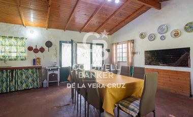 Quinta sobre gran terreno arbolado