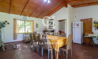 Quinta sobre gran terreno arbolado