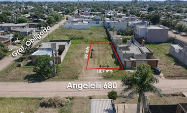 Terreno en venta en barrio Obligado