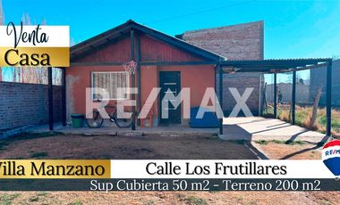 VENTA CASA EN VILLA MANZANO
