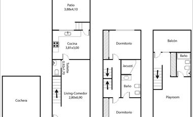 VENTA DUPLEX 4 AMB - FLORIDA