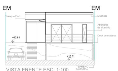 Casa en Venta 3 ambientes Ostende A ESTRENAR