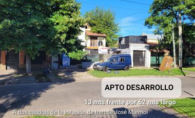 CASA/TERRENO  A LA VENTA EN JOSE MÁRMOL
