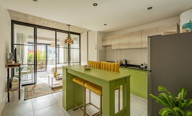 Monoambiente Dividido Con Amenities de 45m2