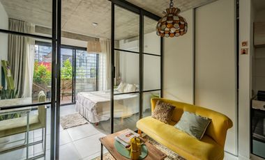 Monoambiente Dividido Con Amenities de 45m2