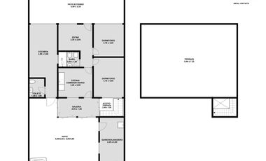 Venta Casa 3 ambientes Ramos Mejia Galeria Patio Cochera y Terraza