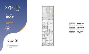 Cochera subsuelo- San Juan 2600- Centro Rosario | Venta