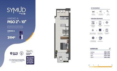 Cochera subsuelo- San Juan 2600- Centro Rosario | Venta