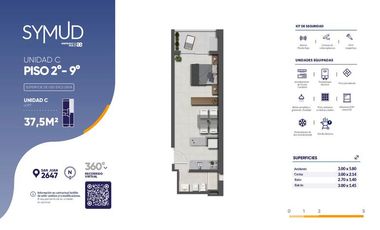 Cochera subsuelo- San Juan 2600- Centro Rosario | Venta