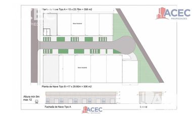 Venta Nave Industrial - Parque Industrial Región Central Argentina (PIRCA) - Alvear