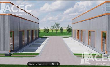 Venta Nave Industrial - Parque Industrial Región Central Argentina (PIRCA) - Alvear