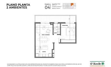 Departamento en venta 2 ambientes - En Pozo - Sensum Quilmes Condominio  Resort.