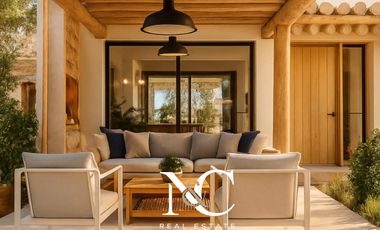 Casa en venta en Costa Esmeralda fondo con  pinos