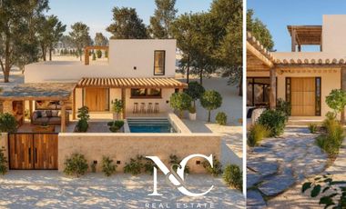 Casa en venta en Costa Esmeralda fondo con  pinos