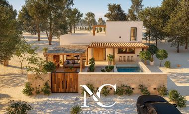 Casa en venta en Costa Esmeralda fondo con  pinos