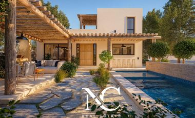 Casa en venta en Costa Esmeralda fondo con  pinos