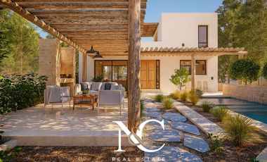 Casa en venta en Costa Esmeralda fondo con  pinos