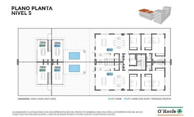 Departamento en venta 4 ambientes - En Pozo - Sensum Quilmes Condominio   Resort.