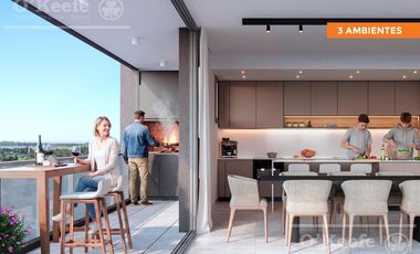 Departamento en venta 3 ambientes - En Pozo - Sensum Quilmes Condominio   Resort.