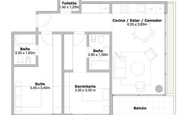 Departamento en  POZO