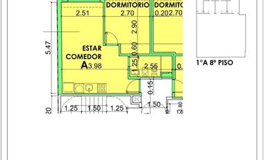 Oficina en venta en Barrio  Martin, Rosario c/ patio!