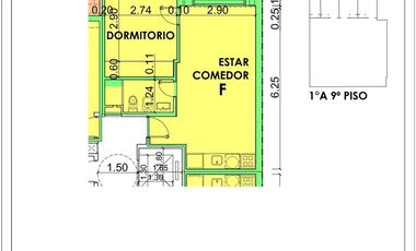 Oficina en venta en Barrio  Martin, Rosario c/ patio!