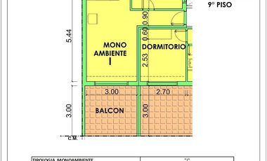 Oficina en venta en Barrio  Martin, Rosario c/ patio!