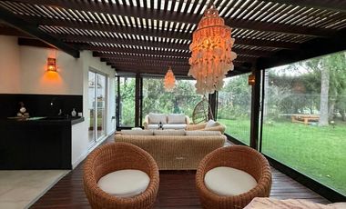 Alquiler Anual CON MUEBLES 5 AMB. Barrio Santa Teresa Villanueva Tigre