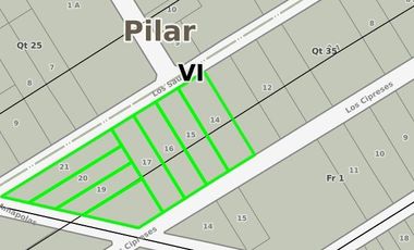 Fraccion en Pilar uso comercial y/o familiar