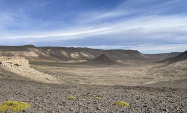 Campo con area de impacto Minero.