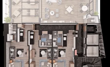 Departamento en venta en Guadalupe Inn, Álvaro Obregón, Ciudad de México
