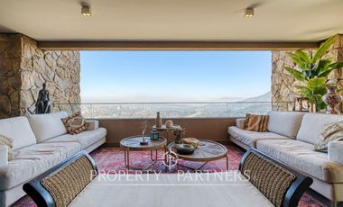 Departamento de lujo completamente amoblado, con espectacular vista