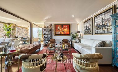 Departamento de lujo completamente amoblado, con espectacular vista