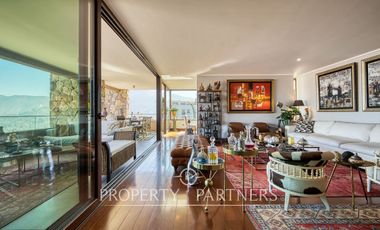 Departamento de lujo completamente amoblado, con espectacular vista