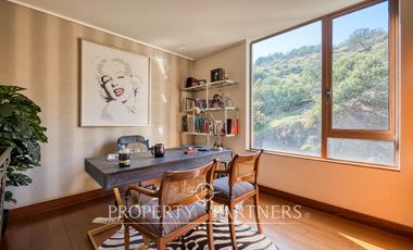 Departamento de lujo completamente amoblado, con espectacular vista