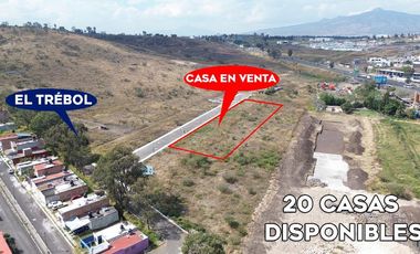 CASA NUEVA EN PREVENTA EN MORELIA, EL TRÉBOL.