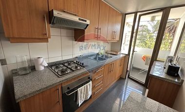 Departamento amoblado en Los Leones