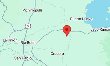 RIO BUENO, CON AGUA LUZ Y FOSA A 25 MIN LAGO RANCO